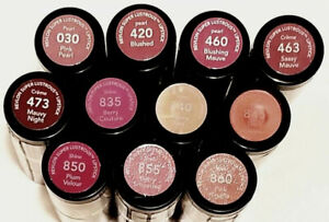 Revlon Super Lustrous Lipstick Colour Chart