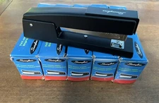 5x Pack Lot Swingline 747 Classic Full Strip 20 Sheet Stapler - Black