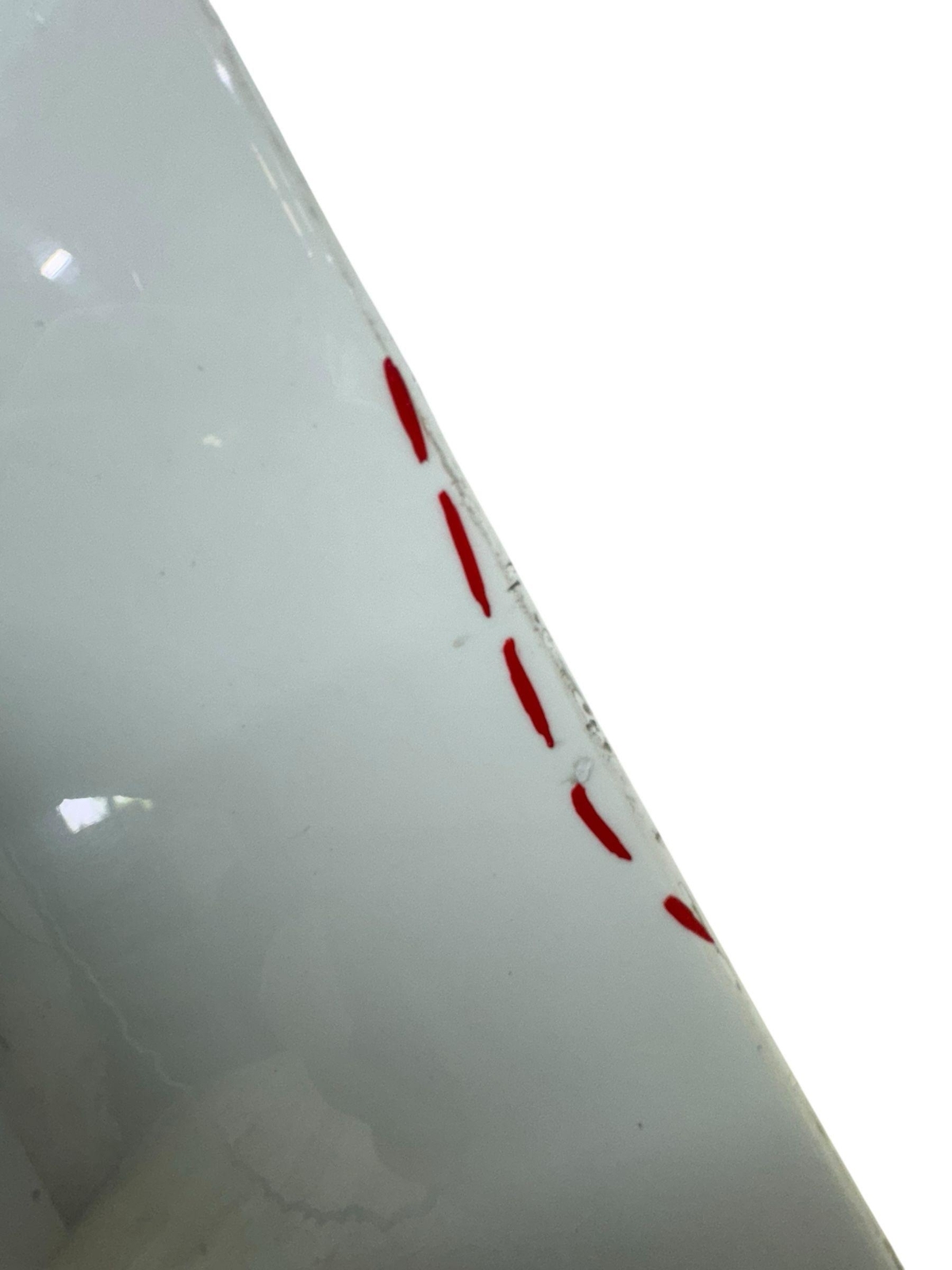 2006 - 2012 BENTLEY CONTINENTAL OEM FRONT LEFT DOOR BARE SHELL | GLACIER WHITE