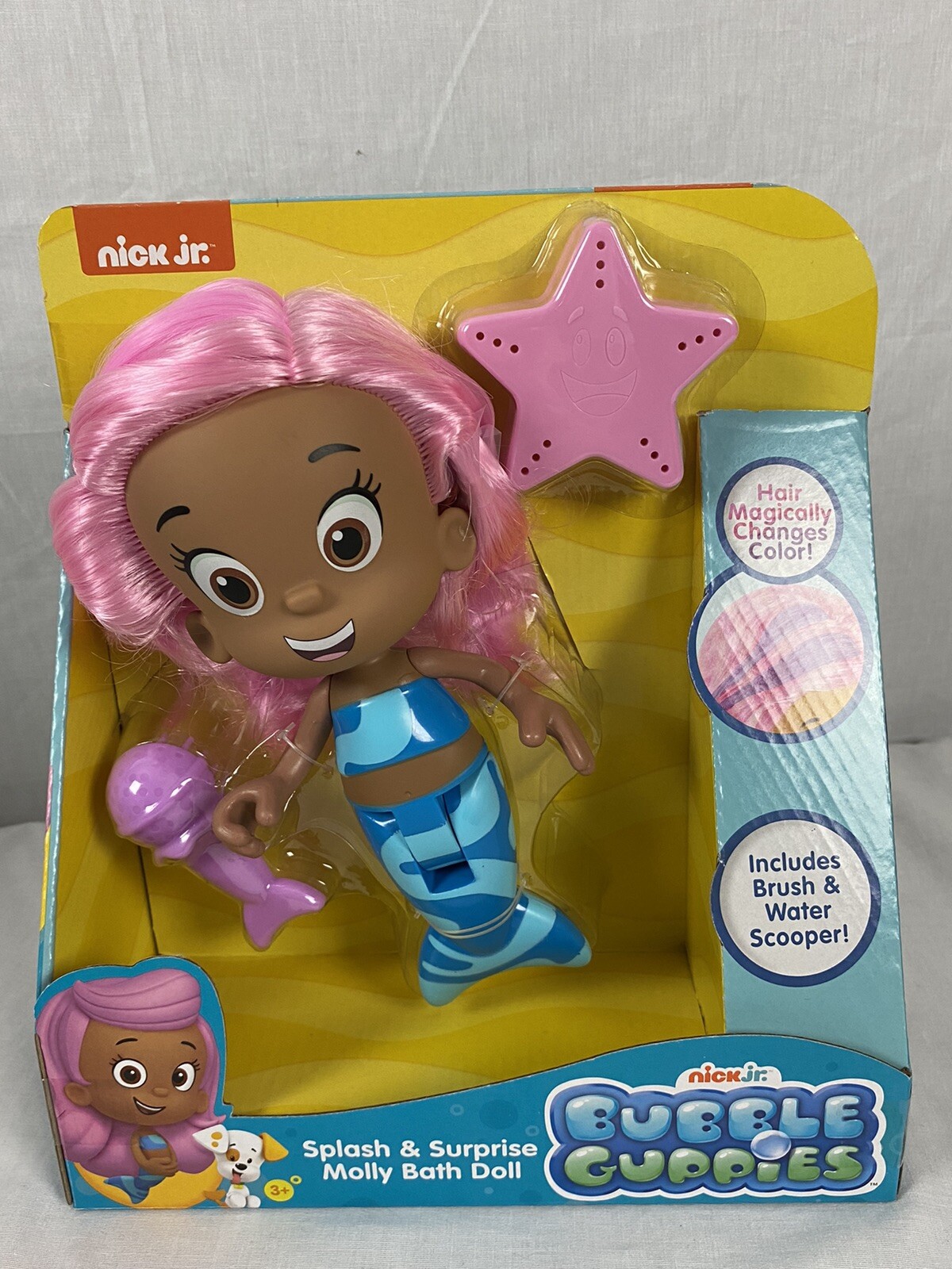 bubble guppies bath doll