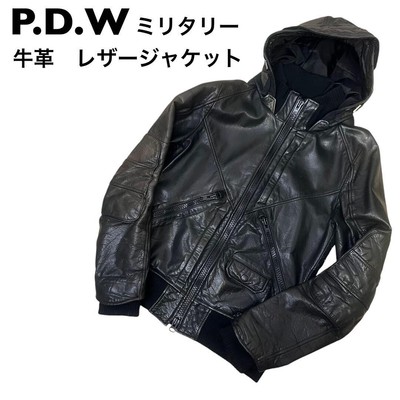AVIREX PDW 多機能ミリタリージャケットLサイズ AVIREX PDW 多機能ミリタリージャケットLサイズ AVIREX P.D.W Leather