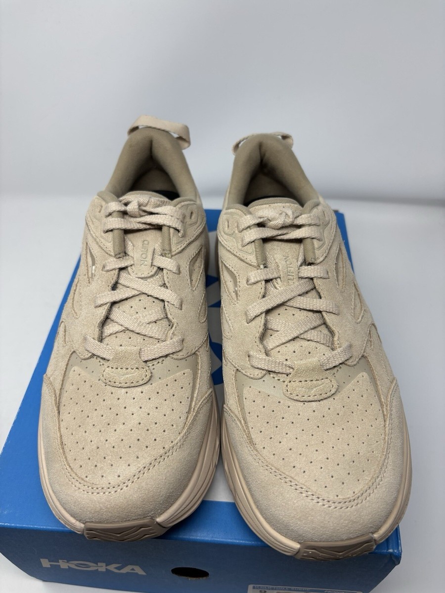 Hoka One One U Clifton L Suede 'Shifting Sand' Men's Size 1122571