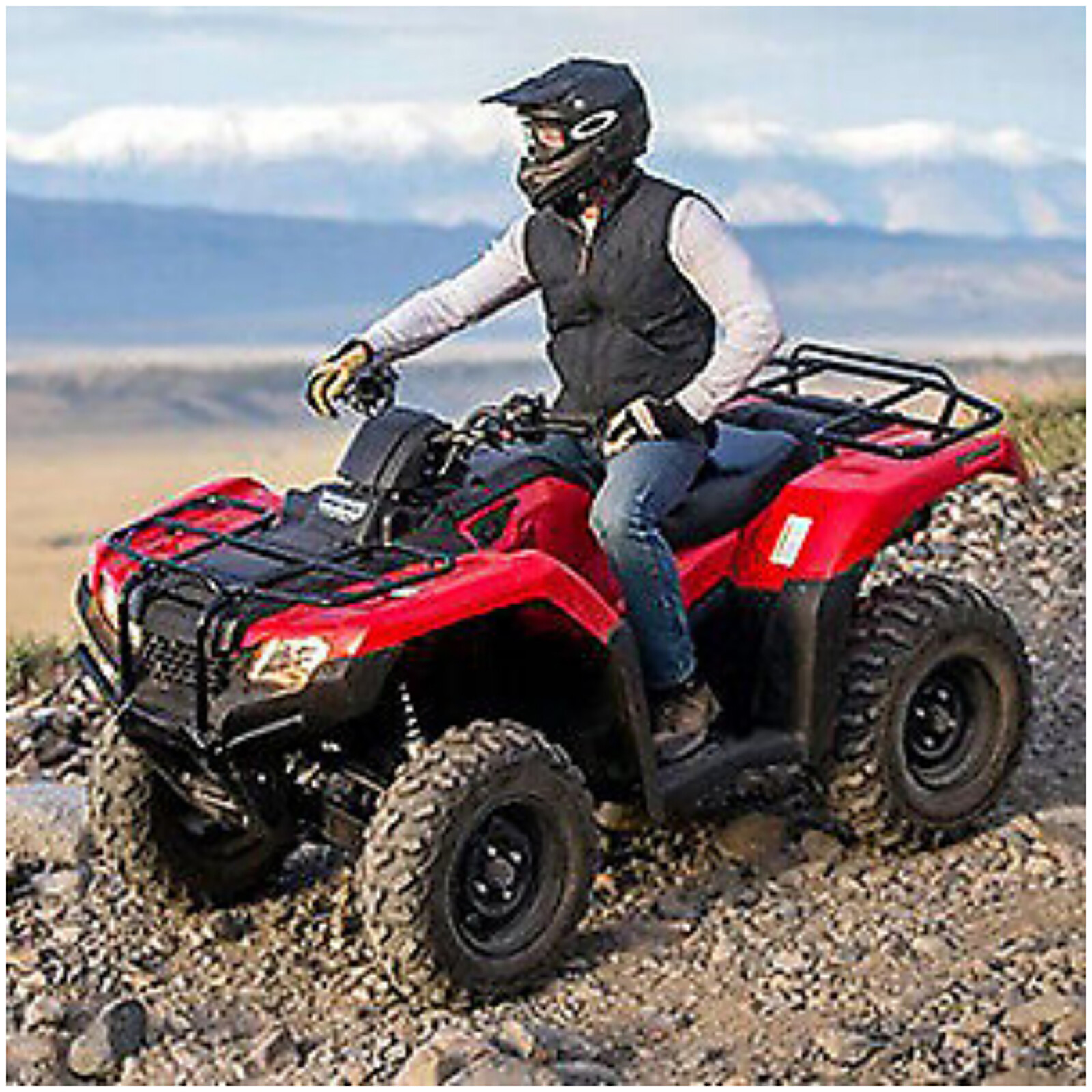 Fuel Valve Petcock & Lever Screw For Honda Foreman Rancher 420 TRX420FA