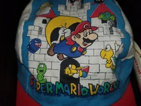 Super Mario World Vtg Youth Hat Toddler Shirt Nintendo SNES NES bros 3 videogame