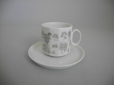 Rosenthal Polygon Winterreise Kaffeegedeck 2-teilig (Tasse; Untertasse)