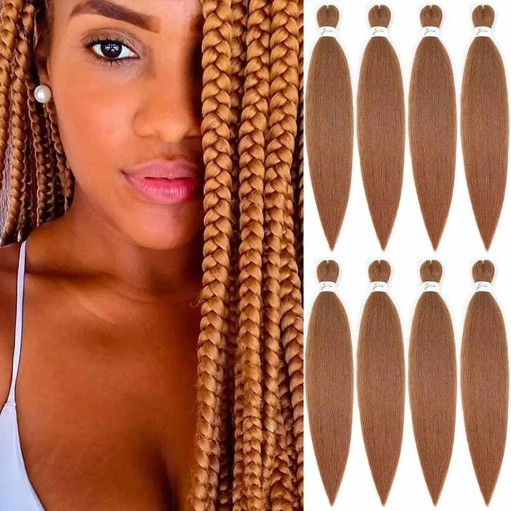 SOKU Synthetic Hair Extensions Jumbo Braids 24inch Long Locks Braiding Black Hair Crochet Boxed Braid For