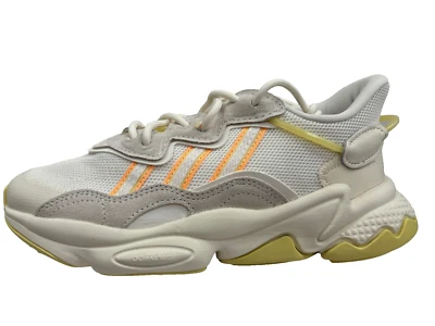 Adidas Originals Ozweego Baskets En Blanc Cassé Orange UK 3.5 US 5 EU 36 - Photo 1/4