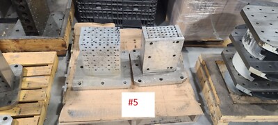 Aluminum CNC Tombstone. 400mm Base HAAS Bolt Pattern