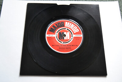 Malcolm Roberts   May I Have The Next Dream With You 7'' Vinyl 1968 MM 581