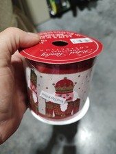 Robert Stanley Christmas Nutcracker Wired Edge Ribbon 3.5  x 30 Feet