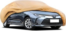 Heavy Duty Outdoor Car Cover Custom Fit for Toyota Corolla, Windproof All Weathe