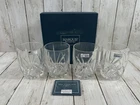 VTG Waterford Marquis Oversized Double Old Fashioned Brookside Pattern, Set Of 4