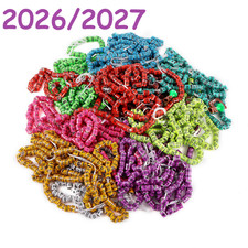 100pcs 8mm Bird Foot Ring For 2027 Racing Pigeon Rings Leg Bands ARPU Multicolor