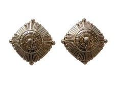 1 Pair Scots Guards Rank Stars - Pips - Officer Service Dress - British Army