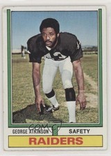 1974 Topps George Atkinson #384 0au