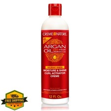 Creme of Nature Curl Activator Creme 12oz Argan Oil Defines Curls