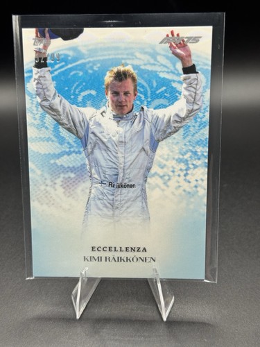 Kimi Raikkonen 2025 Topps F1 Eccellenza Supremo Autograph card
