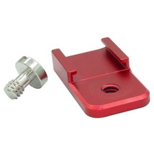 Aluminium Alloy Hot Shoe Mount Adapter Base For Fill Light SLR Camera Monitor