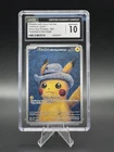 2023 BLACK STAR PROMO POKEMON X VAN GOGH #085 PIKACHU WITH GREY FELT HAT CGC 10