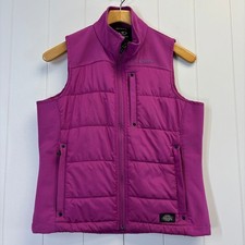 Dickies Storm Womens Athleisure Hiking Active Puffer Vest Size S Outdoors Comfy