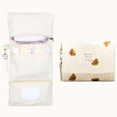 Baby Bag Organizer, Waterproof Mini Diaper Bag, Foldable Mom Travel Set, Diap...