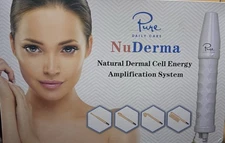 Pure NuDerma Corded High Frequency Skin Therapy Wand NOB - SEE DESCRIPTION!