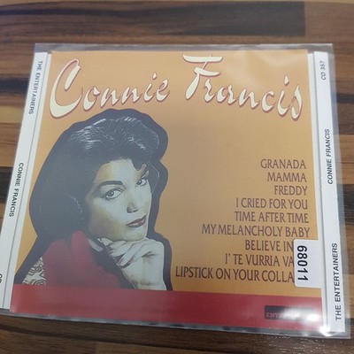 CONNIE FRANCIS connie francis EX/EX (CD Album, Pop, The Entertainers)