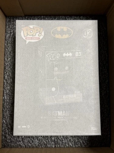 Funko Pop DC Comics Die Cast Batman #03 NEW *UNOPENED* Still In Original Wrap