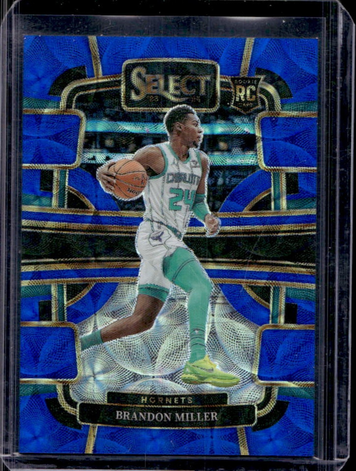 2023-24 Select Brandon Miller RC Blue Scope Prizms Concourse #/249 Hornets
