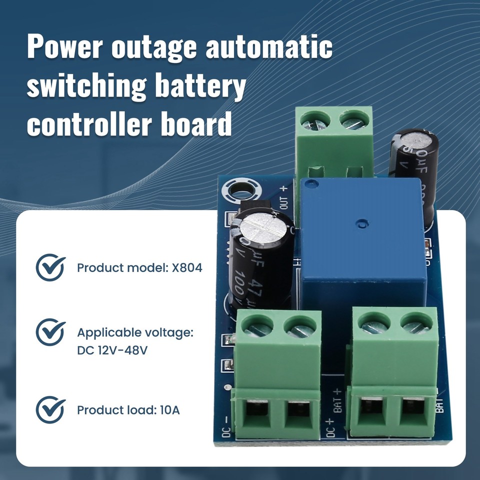 Failure Module 2 Pack Battery Charging Module Failure Automatic Switching Device ...