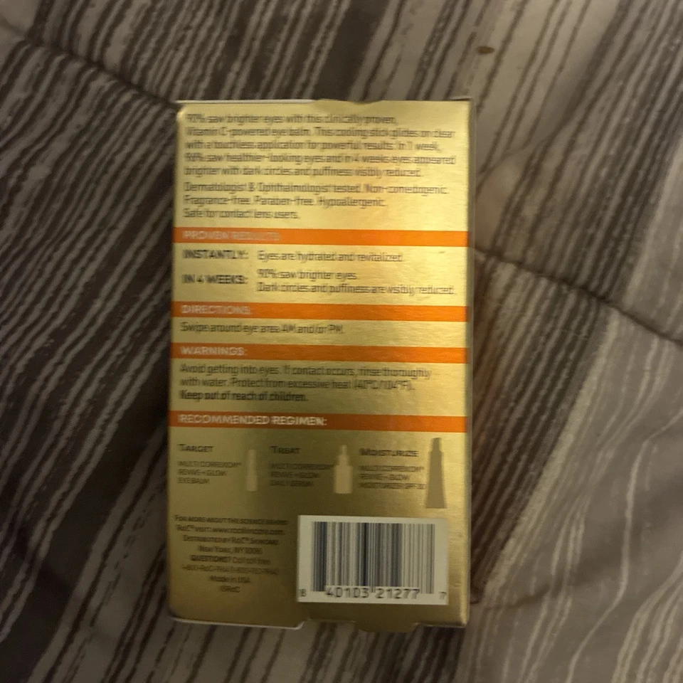 RoC Multi-Correxion Revive + Glow Eye Balm - 0.14 oz (4ml) New!!! - Image 3 of 4