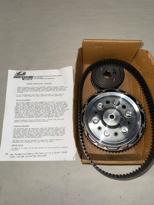 Triumph 650 Bonneville T120R Bob Newby Racing Belt Drive Primary Kit Cafe Racer