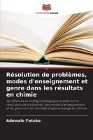 Adewale Fatoke | RéSolution De ProblèMes, Modes D'enseignement Et Genre Dans...