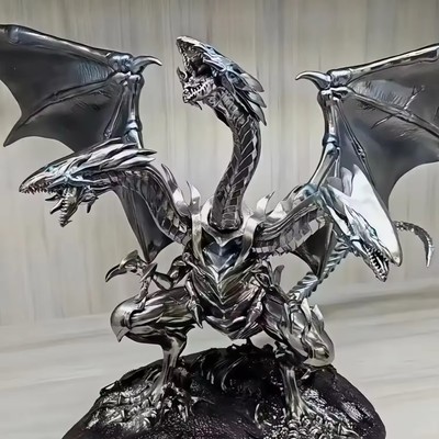 Yu-Gi-Oh Duel Monsters Blauäugiger Weißer Drache Finale Figur Figuren 25cm Sammlung