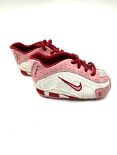 Vintage 90's Nike Crib Shoes Baby White/Pink Size: 2C