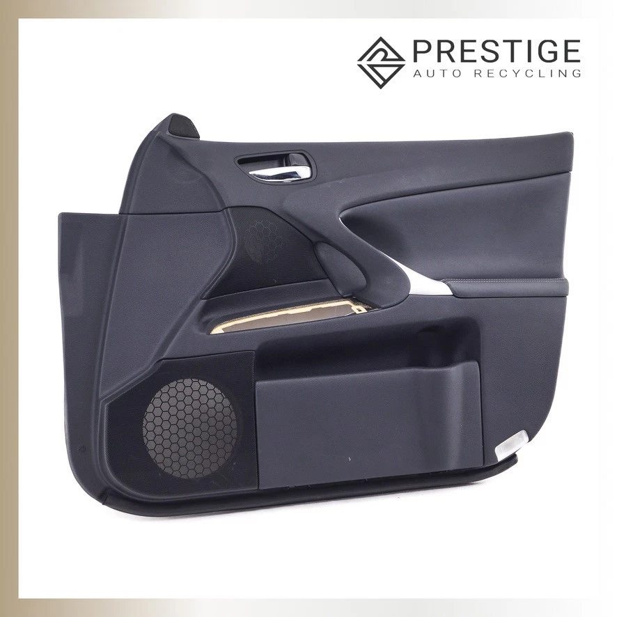 12-2013 LEXUS IS250 IS350 Door Trim Panel Cover Front Right Black 67610-53561-C2 - Image 3 of 4