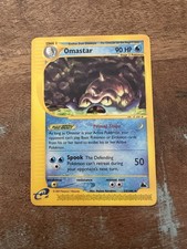 Pokemon Card Omastar 23/144 Skyridge Non Holo Rare WOTC Light Play