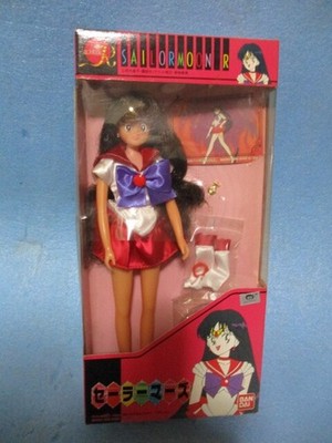 Original 1993 Sailor Mars figure, Unopened Vintage Pretty Gardian Sailor Moon JP