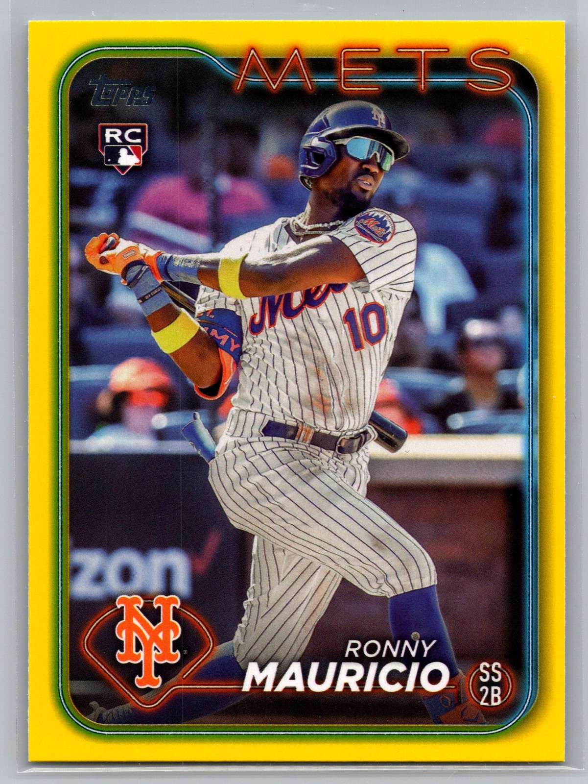 2024 Topps #224 Ronny Mauricio Yellow