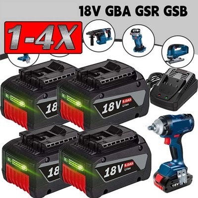Akku für Bosch 18V 12,0Ah 8,0Ah 6,0Ah Professional GBA GBH BAT618 / Ladegerät DE
