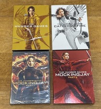 The Hunger Games 4 Movie DVD Collection Tested Sealed Catching Fire Mockingjay