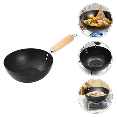 Antihaftbeschichtete Bratpfanne Wok Mit Antihaftbeschichtung Kleiner - Bild 1 von 4