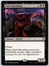 Dark Hatchling - Commander Legends: Battle for Baldur's Gate CLB - MTG - NM Magi