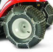 Lawn Tractor Rear Tire Chains 20-inch Alloy Steel For Snow And Ice Traction Lawn Tractor Rear Tire Chains 20-inch Alloy Steel For Snow And Ice Traction