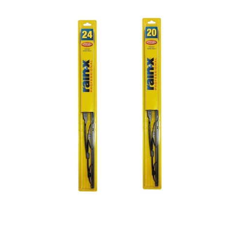 SET-R49RX30120FT Rain-X Set of 2 Windshield Wiper Blades Front for Chevy VW Pair - Bild 1 von 12