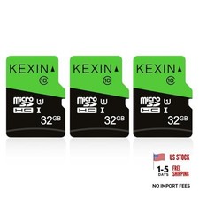 3 Pack Micro SD Card Memory Card MicroSDHC UHS-I Memory Cards 32GB 3 pack