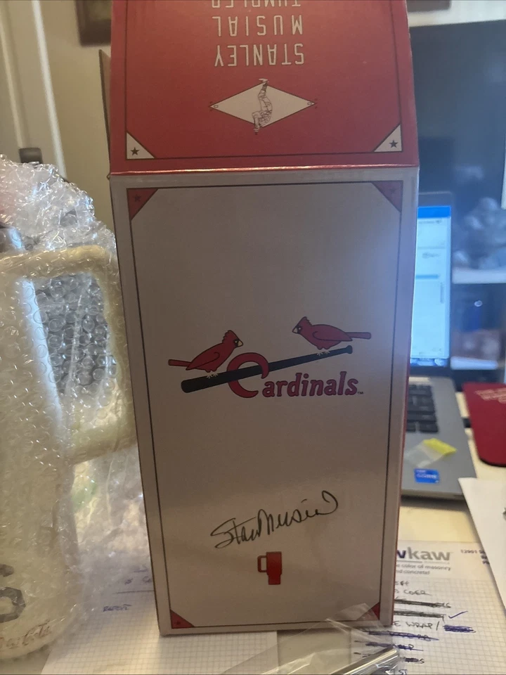 Stanley Musial Tumbler 30 OZ SGA 6/22/24 St. Louis Cardinals STL Cards New Stan - Image 3 of 4
