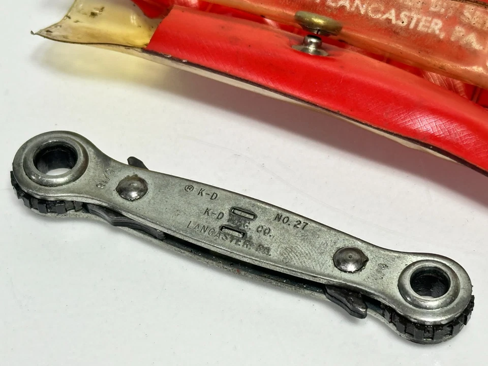 KD Tools EUA nº. 27 RATCHETING 1/4” conjunto de ferramentas porca de broca, completo - Imagem 3 de 4