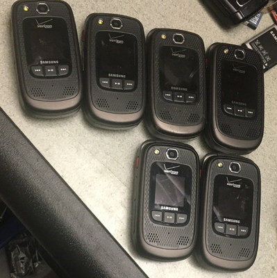 lot of 6 Samsung SCH-U680ud Very Rare - For Collectors - TESTED & WORKING