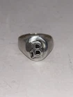 Vintage Taxco Mexicana 925 Sterling Silver Tribal Biker Gothic Ring Sz #18=US8.2